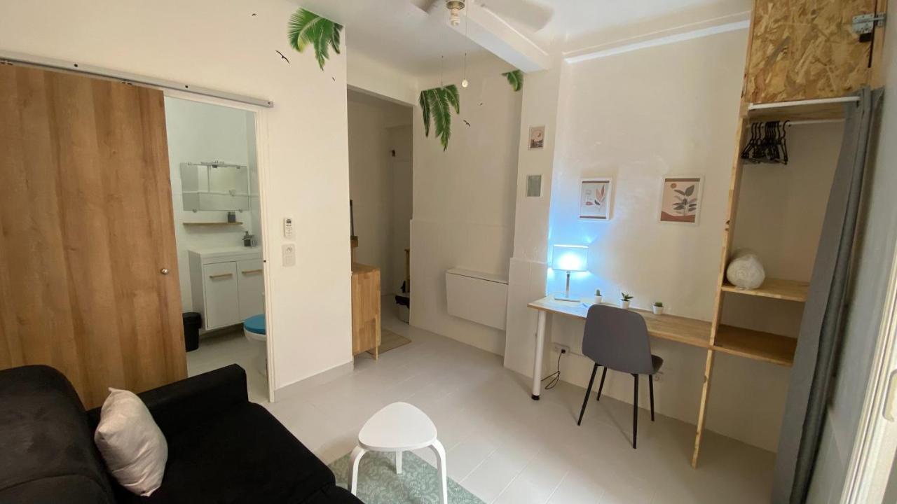 Studio "Les Cactus" Avec Terrasse A 5 Min A Pied De La Plage Nicea Zewnętrze zdjęcie